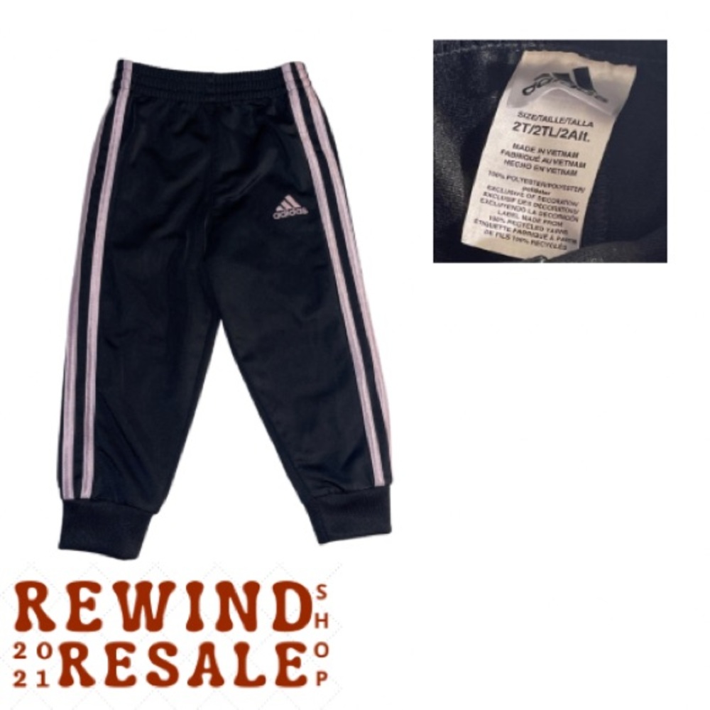 Adidas toddler girls jogger pant sz 2T